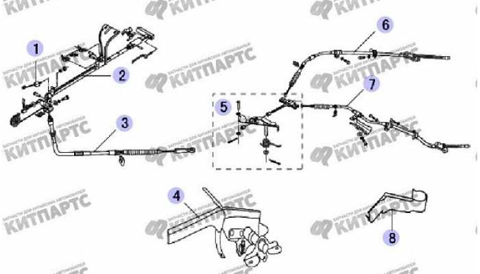 Стояночный тормоз Great Wall Safe (SUV G5)