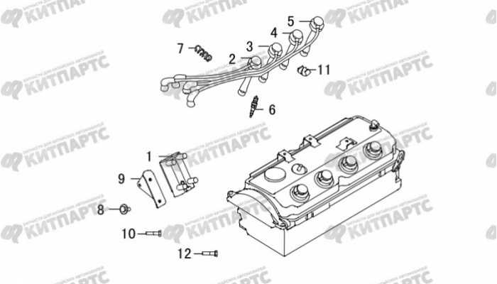 Провода высоковольтные, катушка зажигания Great Wall Hover H3